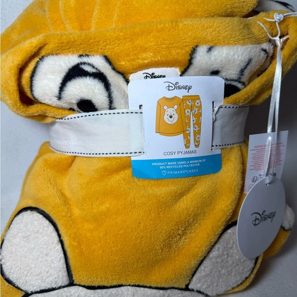 Disney Women Winnie the Pooh Print Sweatshirt/Bottom PJ Set. Size 12/14. - Picture 5 of 8